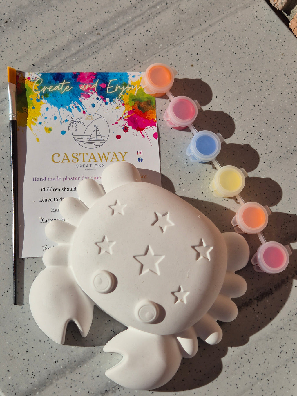 Crab trinket with lid
